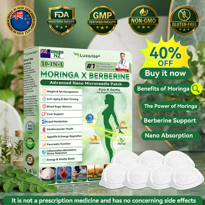 𝑶𝒇𝒇𝒊𝒄𝒊𝒂𝒍 𝑺𝒕𝒐𝒓𝒆  | 🤩🤩 𝑳𝒖𝒙𝒂𝒓𝒊𝒔𝒆® 𝑴𝒐𝒓𝒊𝒏𝒈𝒂 & 𝑩𝒆𝒓𝒃𝒆𝒓𝒊𝒏𝒆 10-𝑰𝑵-1 𝑨𝒅𝒗𝒂𝒏𝒄𝒆𝒅 𝑵𝒂𝒏𝒐 𝑴𝒊𝒄𝒓𝒐𝒏𝒆𝒆𝒅𝒍𝒆 𝑷𝒂𝒕𝒄𝒉 (𝐎𝐧𝐜𝐞 𝐃𝐚𝐢𝐥𝐲, 𝐯𝐢𝐬𝐢𝐛𝐥𝐞 𝐜𝐡𝐚𝐧𝐠𝐞𝐬 𝐢𝐧 𝟕 𝐝𝐚𝐲𝐬）✅ 𝐎𝐛𝐞𝐬𝐢𝐭𝐲, 𝐃𝐢𝐚𝐛𝐞𝐭𝐞𝐬, 𝐒𝐥𝐞𝐞𝐩 𝐀𝐩𝐧𝐞𝐚, 𝐀𝐧𝐝 𝐉𝐨𝐢𝐧𝐭 𝐈𝐬𝐬𝐮𝐞𝐬